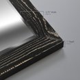 thumbnail image 4 of Beveled Edge Framed 25 in. W x 61 in. H Rectangle Wood Black Mirror, 4 of 4