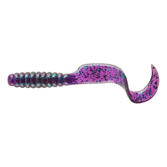 Mister Twister Twister Tail 4" Grub Junebug 20PK