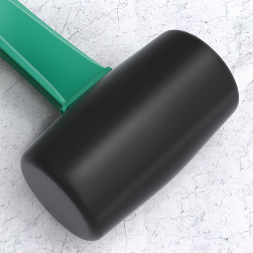 Zeiwohndc Rubber Hammer Mallets With Textured Handle For Secure Tile Adjustment Work