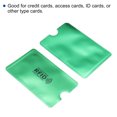 thumbnail image 4 of Uxcell Protector NFC Holder RFID Blocking Credit Card Sleeves Light Green 20Pack, 4 of 5