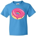 thumbnail image 3 of Inktastic Pink Donut with Sprinkles Youth T-Shirt, 3 of 5