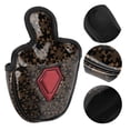 thumbnail image 4 of For Golf Mallet Headcover, Comfortable Soft For Golf Mallet Cover Durable  For The Club For General Purpose For Professional Use For Golf Putter For Golf Fans ANGGREK Rojo, 4 of 8