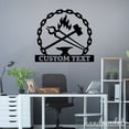 thumbnail image 5 of Handmadetneonsign Forge Metal Wall Art, Forge Metal Sign Wall Decor, Forge Metal Sign Decor, 5 of 5