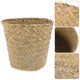 thumbnail image 1 of BRIGHTFUFU 2Ud Cesta De Almacenaje Tejida En Paja Verde Multiusos Para Guardar Artículos Variados, 1 of 8