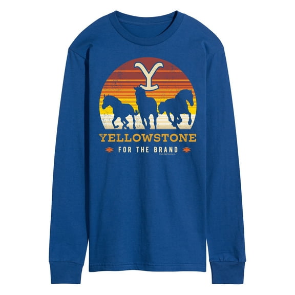 Yellowstone - Wild Horses - Men's Long Sleeve T-Shirt