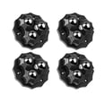 thumbnail image 1 of 4PCS Caster Wheel Swivel Paste for 360 Degree Rotation Storage Box Furniture black, 1 of 9