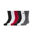 thumbnail image 2 of Jordan  Boy's Crew  Socks  6 Pack Assorted Shoe Size 3Y-5Y(Youth)/Sock Size 7-9, 2 of 2