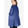 thumbnail image 4 of Woman Within Plus Size Lightweight Open Front Cardigan Sweater, 4 of 6