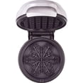 thumbnail image 5 of Bella Mini Waffle Maker, Snowflake Silver 11304889, 5 of 5
