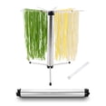 thumbnail image 1 of Estante de secado de pasta KITCHENDAO plegable de acero inoxidable, 1 of 6