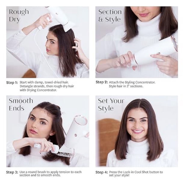 T3 Aireluxe ヘアドライヤー ホワイト アメリカ 海外対応 新品未使用 T3 AireLuxe – Poshy