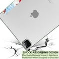 thumbnail image 4 of DuraSafe Cases iPad PRO 12.9 Inch 4th 5th 6th [ Pro 12.9 4 5 6 ] MY3K2LL/A MY3J2LL/A MY2H2LL/A MY2J2LL/A TriFold Printed PC Lightweight Protective Clear Back Cover - Birds & Flowers, 4 of 8