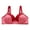 Red, variant on XMMSWDLA Women's Sports Bra, Soft Touch, Light Support Sports Bra for Women Yoga Bra Everyday Bras