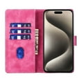 thumbnail image 5 of For Samsung Galaxy A24 4G 6.5" Cat Patterned Embossed Strong Magnetic Attachment/Closure, Card Slots/Pocket, PU Leather Flip Wallet Case ﻿,Pink,For Galaxy A24 4G, 5 of 8