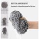 thumbnail image 3 of Pieces Hand Towels Bath Towels Kitchen Hand Towels Plush Absorbent Towels Hanging Hand Towel Terry Hand Towel Quick Dry Towel (White + Gray), 3 of 5