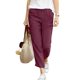 thumbnail image 1 of WILLBEST Pantalones Casuales de Verano para Mujer, Ligeros, Cómodos, Transpirables, para Playa, con Bolsillo para Uso Diario. Extra Grande, 1 of 7
