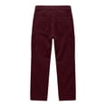 thumbnail image 6 of Rvwovn Men's Corduroy Cargo Pants Relaxed Fit Straight Leg Work Pants with Multi Pockets Casual Wear, 6 of 6