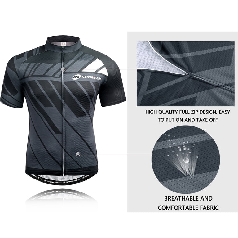 Aazon.co: baleaf en's Cycling Jersey Short Sleeve Half Zip Bike Shirts Road Biking Tops 4