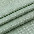 thumbnail image 3 of Teva Solid Waffle Shower Curtain Green, 3 of 4