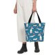 thumbnail image 5 of Fotbe Festive Dachshund Fun Bolsa de Playa con Estampado, Bolsa de Hombro, Bolsa de Mano Espaciosa, Bolsa de Viaje Ligera, Bolsa de Compras Versátil, 5 of 6