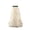 White, variant on Flowy Skirts for Women High Waist Mesh Layered Skirt with Sheer Tiered Effect and A Line Shape