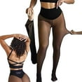 thumbnail image 2 of New Compression Band & One Seam Option, The Original Magic Fleece Lined Leggings, Bare-Leg Plus-Size Tights, 2 of 2