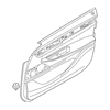 Genuine OE BMW Door Trim Panel - 51-41-7-448-486