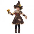 thumbnail image 2 of Girls Toddler Pumpkin Patch Scarecrow Costume, 2 of 2