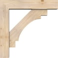 thumbnail image 3 of Ekena Millwork 7 1/2"W x 36"D x 36"H Merced Block Smooth Bracket w/ Offset Brace, Douglas Fir, 3 of 25