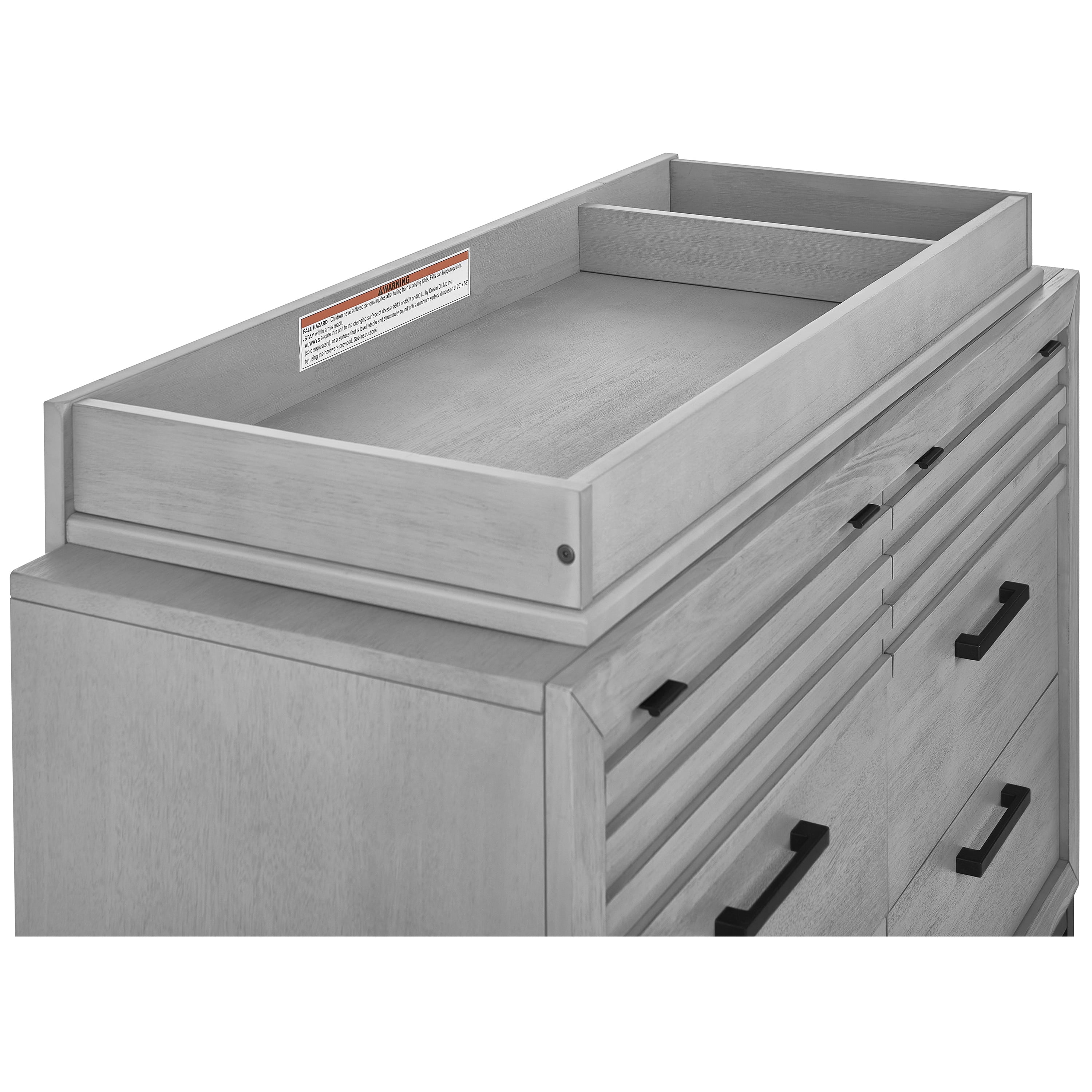 Evolur I Modern Changing Tray I Lasting Quality, Imperial Grey
