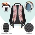 thumbnail image 4 of Pzuqiu Cherry Blossom Axolotl 17 Inches Customized School Backpack for Girls Personalized Schoolbags with Adjustable Shoulder Strap Custom Backpack with Name for Students Age 6-12, 4 of 7