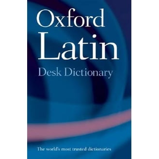 Oxford Latin Desk Dictionary - Walmart.com