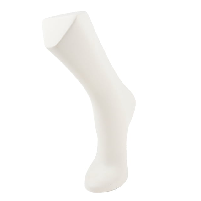 Maniquí de Pie Modelo de Calcetines Joyería Accesorio de Moda Soporte de Exhibición Blanco Sunnimix Maniquí de pie