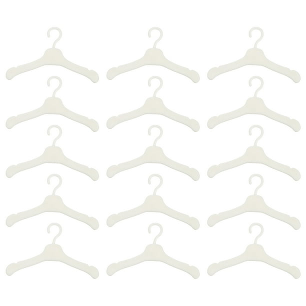 50pcs Doll Clothes Hanger Plastic Doll Clothes Hanger Doll Outfits