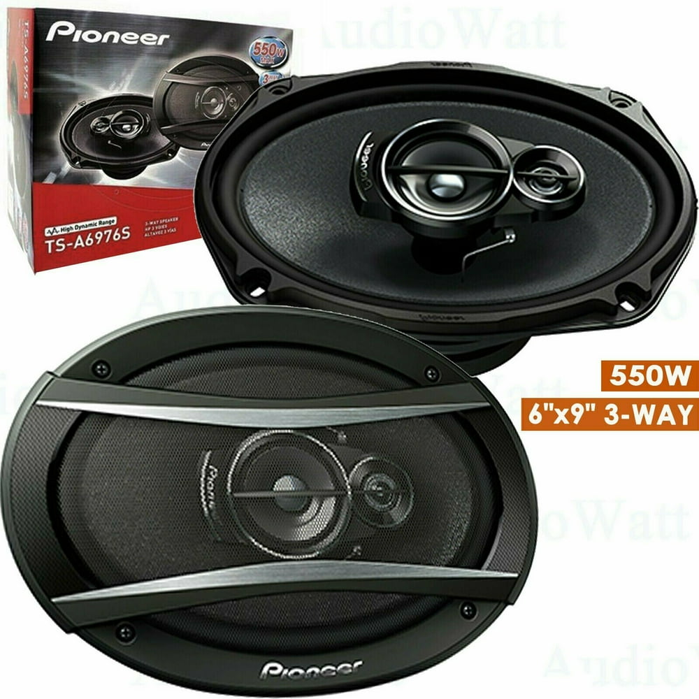 2x PIONEER TSA6976S 6&quot; x 9&quot; 3WAY POWER 550 WATTS CAR
