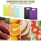 thumbnail image 5 of Set of 6 Plastic Cutting Boards, BPA-Free Kitchen Boards, Cutting Board Set with Handle, 5 of 5