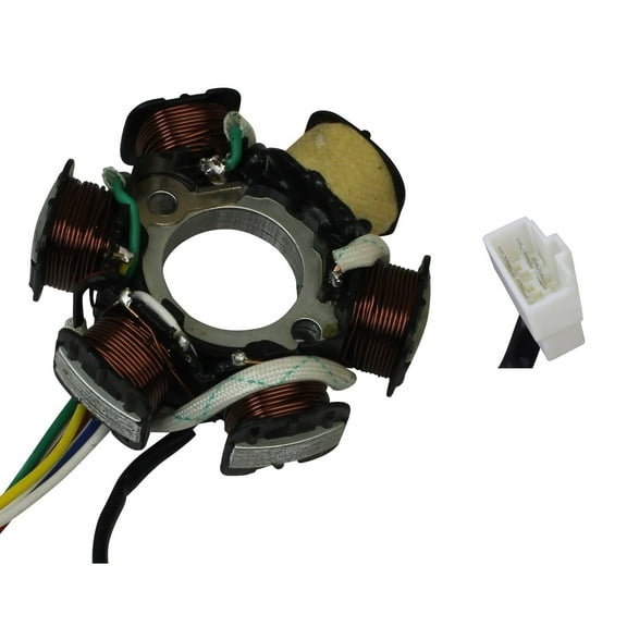 Chinese Stator Magneto - 6 Coil - 5 Wire 50cc 70cc 90cc 110cc 125cc Honda & Chinese ATV Motorcycle Dirt Bike Quad