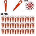 thumbnail image 4 of 50pcs Plastic Blades For Stihl Fsa 45 Fsa 57 Grass Trimmer Spare Parts 83mm For Cordless Grass Trimmer Blade Cutter Lawn Part, 4 of 4