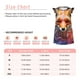 thumbnail image 3 of Balery Color Splash Fox Portrait Camisón de princesa para niñas, pijama de algodón con mangas abullonadas, suave y bonito.-Large, 3 of 6