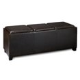 thumbnail image 2 of Convenience Concepts Banquette de Plateau Tribeca dans un Espresso, 2 of 2