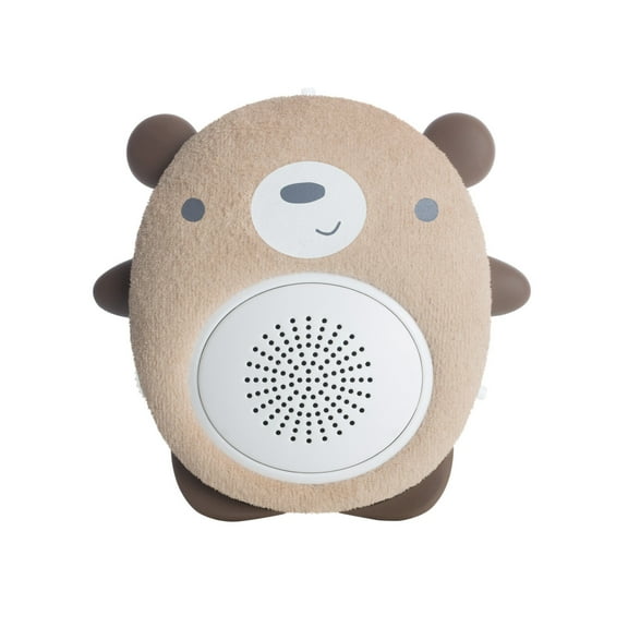 Wavhello Soundbub White Noise and Bluetooth Sound Machine | Portable Sleep Soother – Benji the Bear, Brown