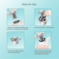thumbnail image 5 of filtre Baignoire Attrape Cheveux Filtre En Acier Drain Hair Catcher Inoxidable Pour Baignoire Surtido De Tailles De Drain De 3.5cm 4.5cm, 5 of 5