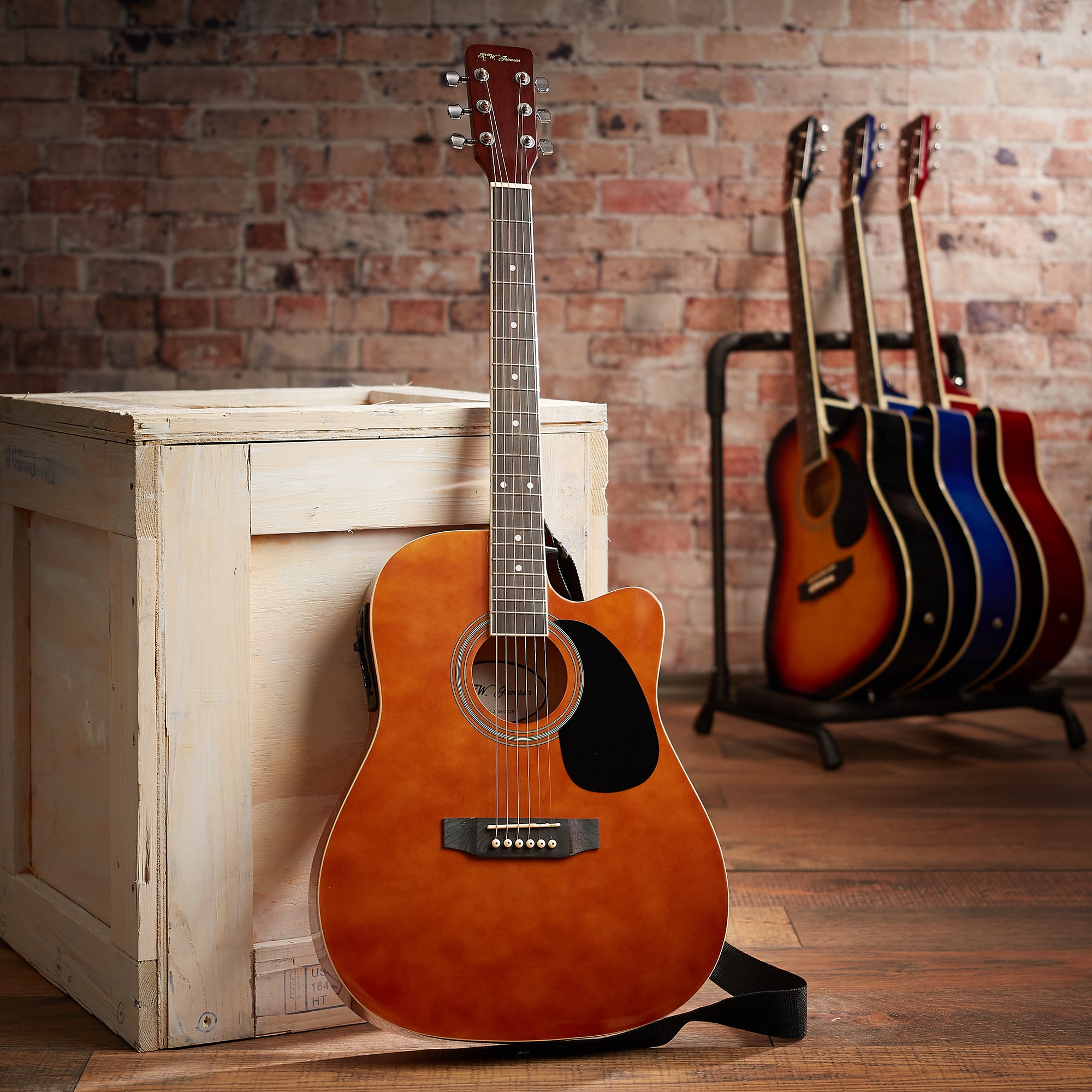 Jameson acoustic electric guitar online
