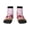2 Black-1, variant on Flamingos In The Tropical Forest Print Adult Socks, Crew Moisture-wicking Socks, Unisex Cushion Crew Socks,Casual Sports Ankle Socks