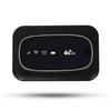 Meterk 4G LTE CAT4 150M Unlocked Mobile MiFis Portable Hotspot Wireless Wifi Router with SIM Card Slot(Black)