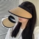 thumbnail image 5 of Sombrero con visera para el sol Gorra de playa de ala ancha plegable, 5 of 6