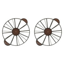 2X Cake Slicer, Cake Divider Cake Portion Marker Round 10/12 Piece Bread Cake Cutter Equal Portion Cutter Slice Marker,2 x Cake mold,Brown