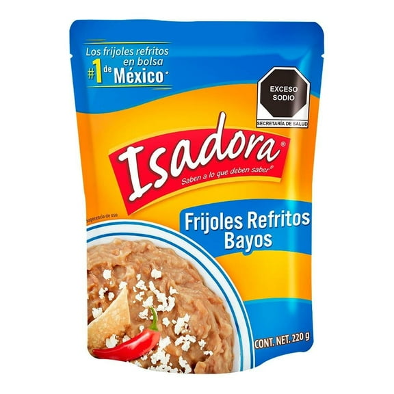 Frijoles refritos Isadora Bayos 220 g