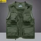 thumbnail image 2 of Chaleco táctico de pesca y senderismo para hombre, chaqueta sin mangas de malla para fotógrafo, 14 bolsillos, novedad de verano, 2 of 5