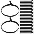 thumbnail image 2 of 100 coleteros elásticos para el pelo, coleteros anudados, coleteros antideslizantes para cabello grueso, para mujeres y hombres, 2 of 8